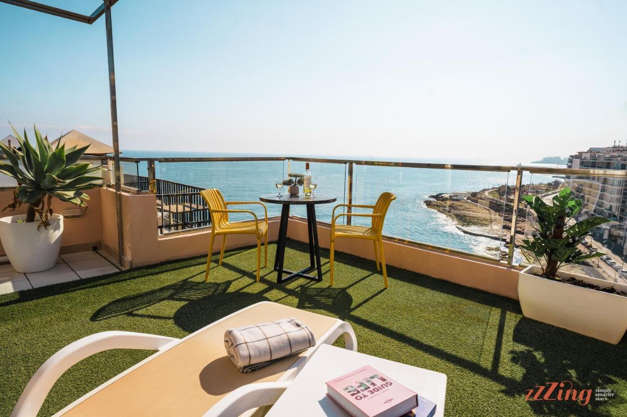 Gorgeous Seaviews From A Stunning Sliema Studio Buitenkant foto